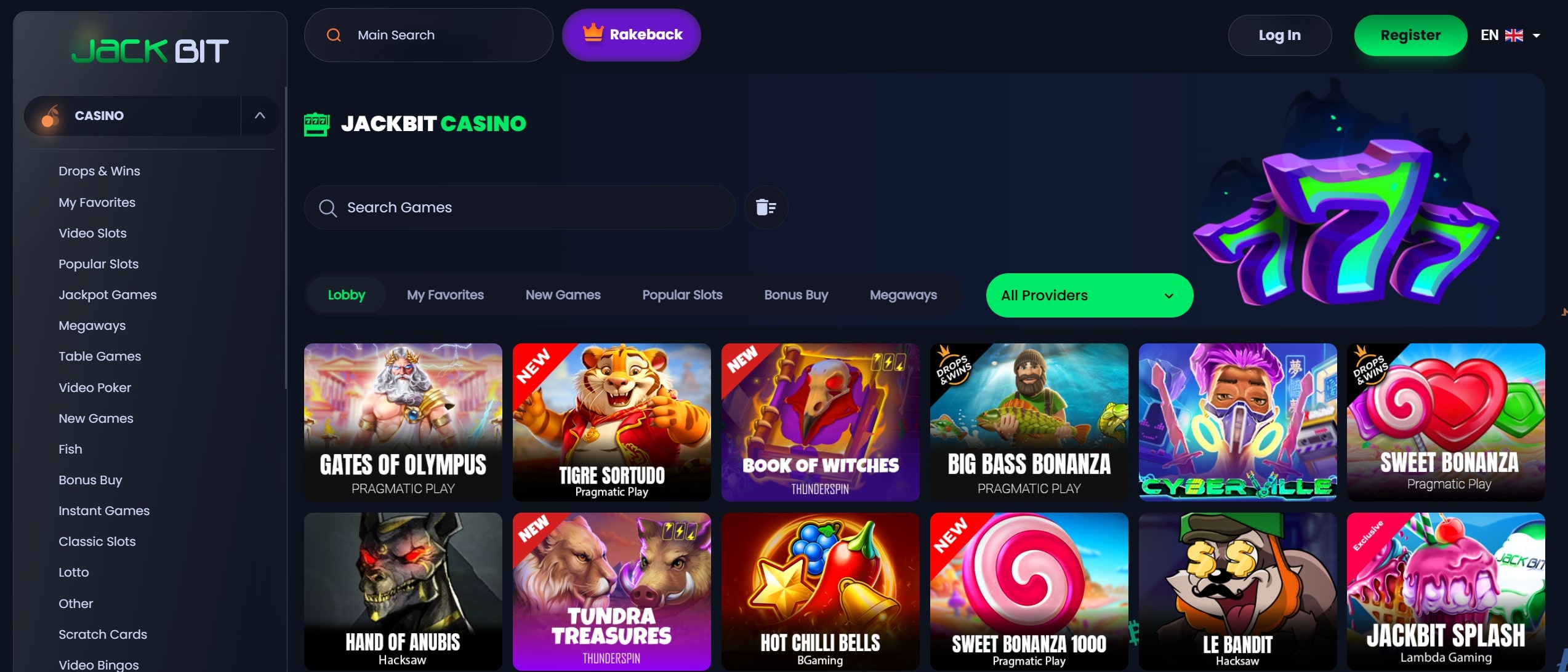 Jackbit Screenshot